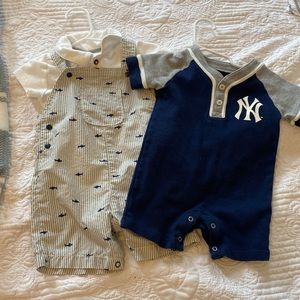 NWOT Summer Romper/Overalls Bundle